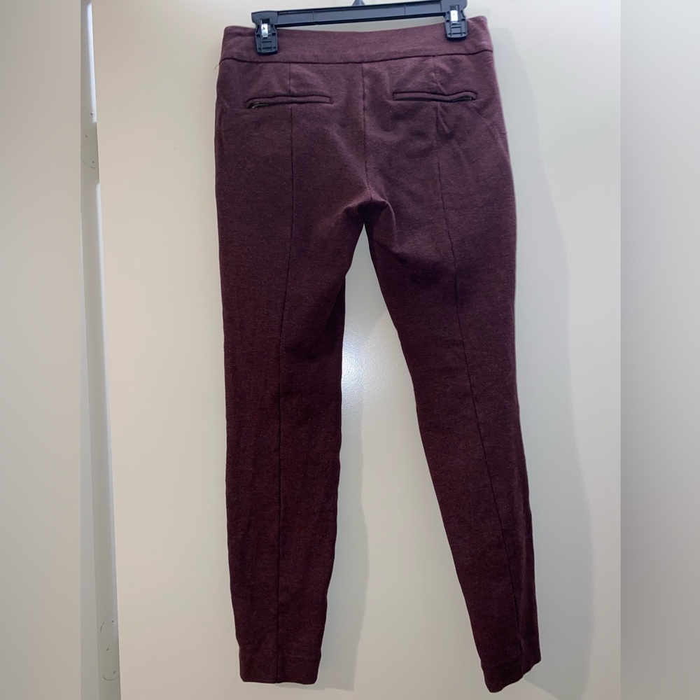 Ann Taylor LOFT Maroon Trousers - Picture 3 of 4
